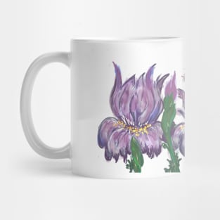 violets flower Mug